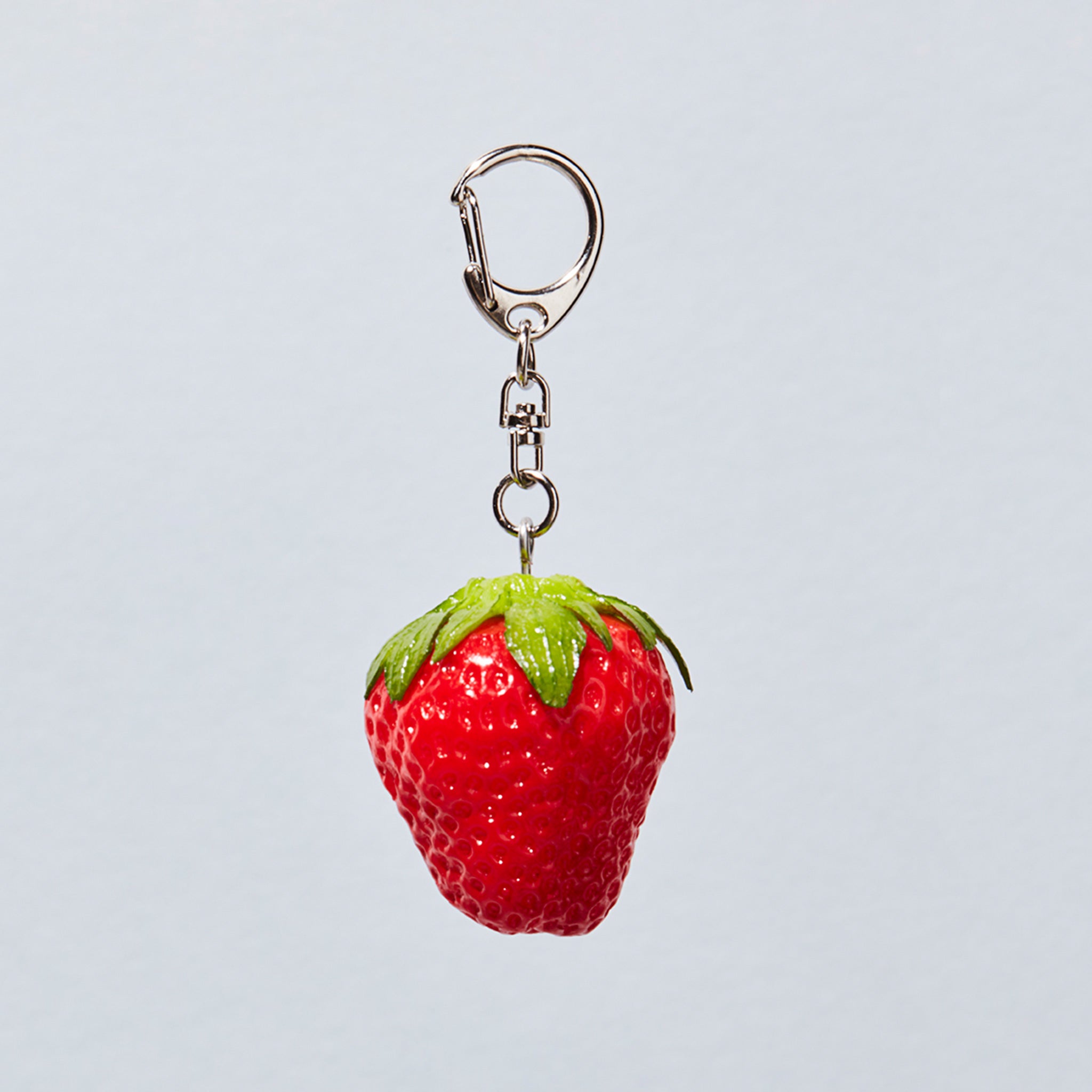 Erdbeeren Schlüsselanhänger Schlüsselring Erdbeere Beere Frucht
